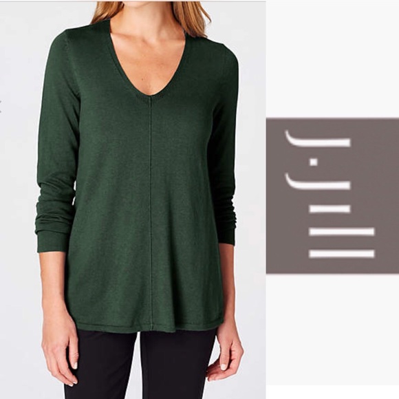 J Jill Merino Wool Pullover 